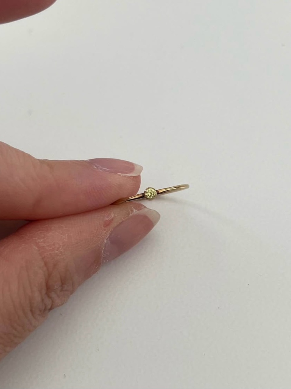 Made by Mary August Birthstone Ring